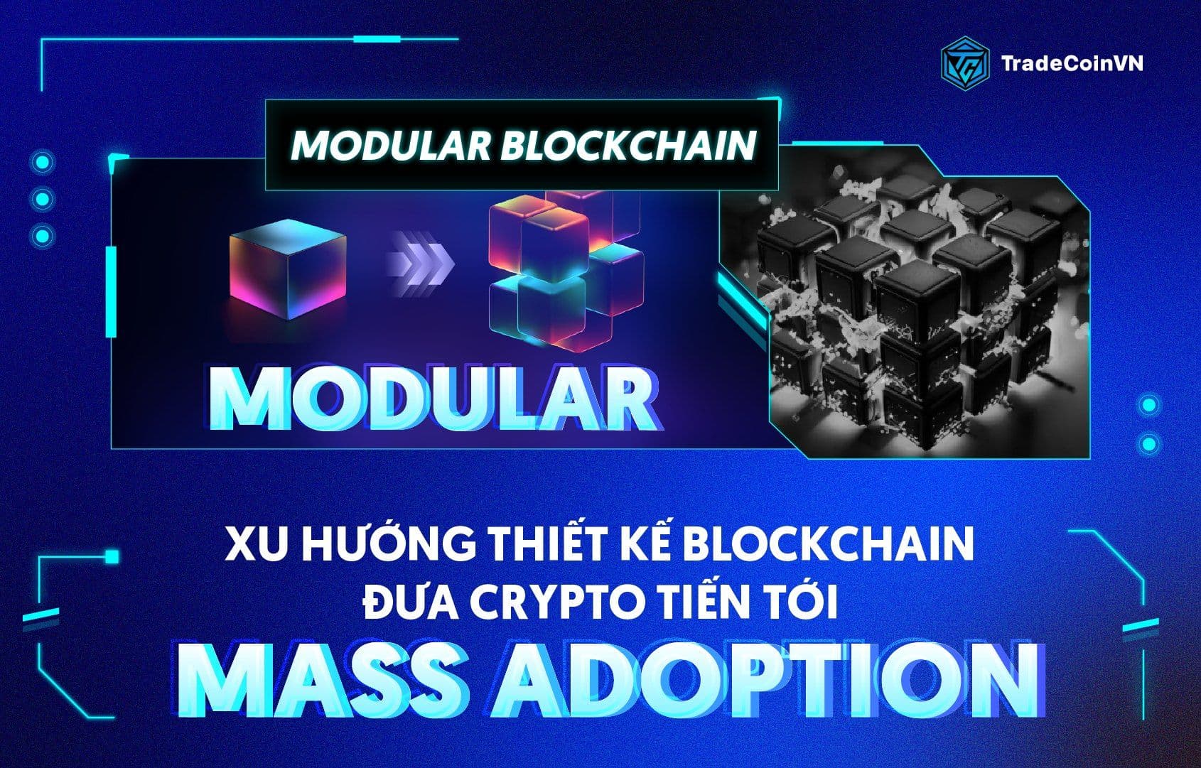 Modular Blockchain: Xu hướng thiết kế Blockchain đưa Crypto tiến tới Mass Adoption