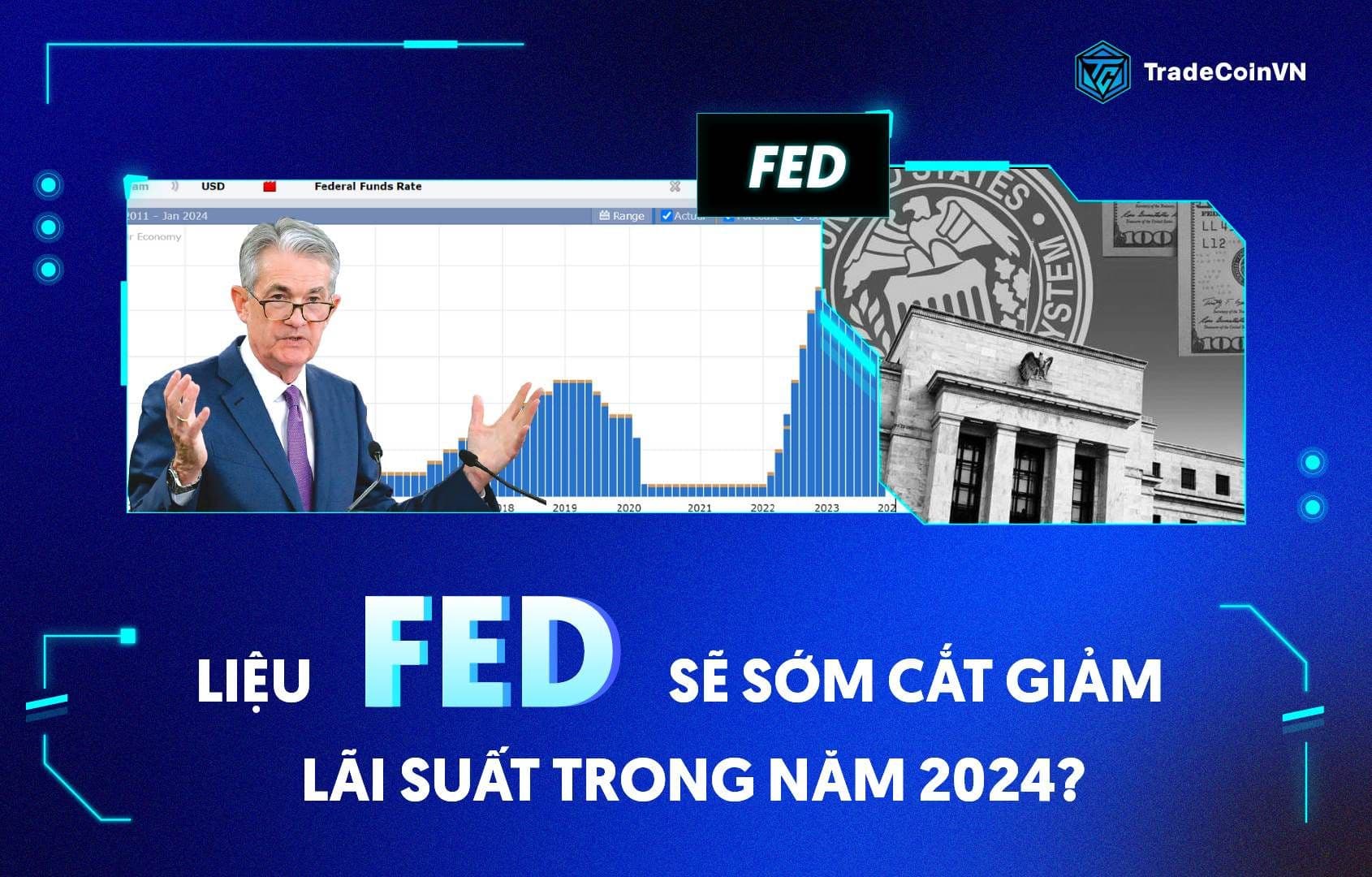 Liệu FED sẽ sớm cắt giảm lãi suất trong năm 2024? Nhận định lạc quan từ các chuyên gia đầu tư
